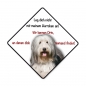 Preview: Aufkleber Bearded Collie0001